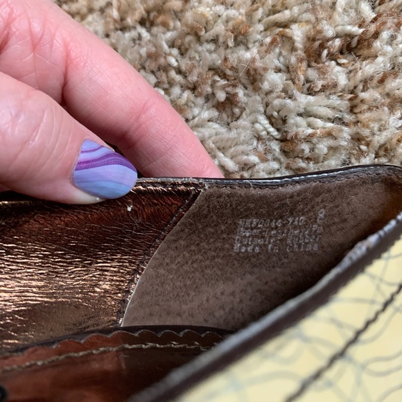 Naughty Monkey peep toe 4 inch heels, sz 8 - Picture 11 of 11